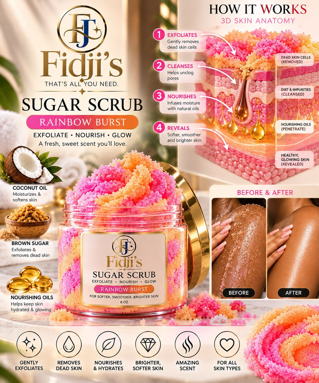 Fidji’s Sugar Scrub